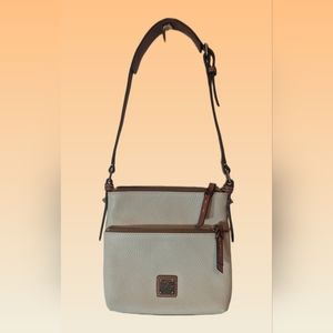 Pebble grain Dooney and Bourke Bone letter carrier